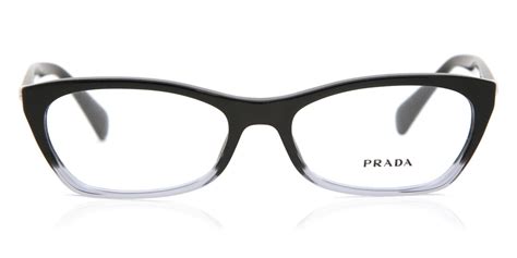 prada pr15pv zyy1o1|Prada NEW Eyeglasses VPR 15P Black ZYY1O1 VPR15P 53mm.